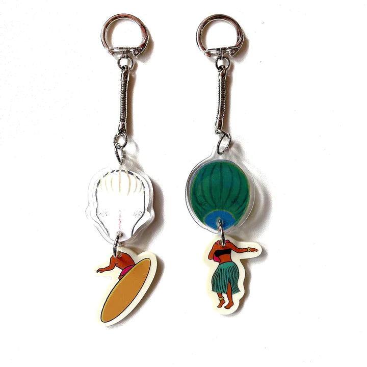 Izumi Kato - Hawai'i Triennial Special Keychain - Boy (Surfer)