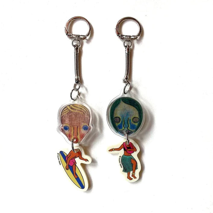 Izumi Kato - Hawai'i Triennial Special Keychain - Boy (Surfer)