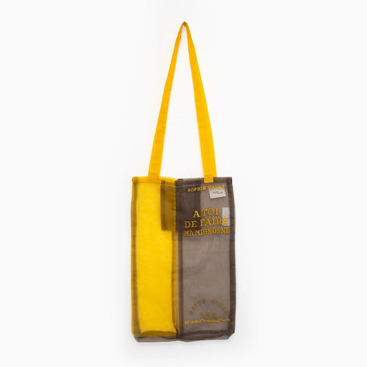 Sophie Calle - Tote Bag - À toi de faire, ma mignonne (Yellow & Black)