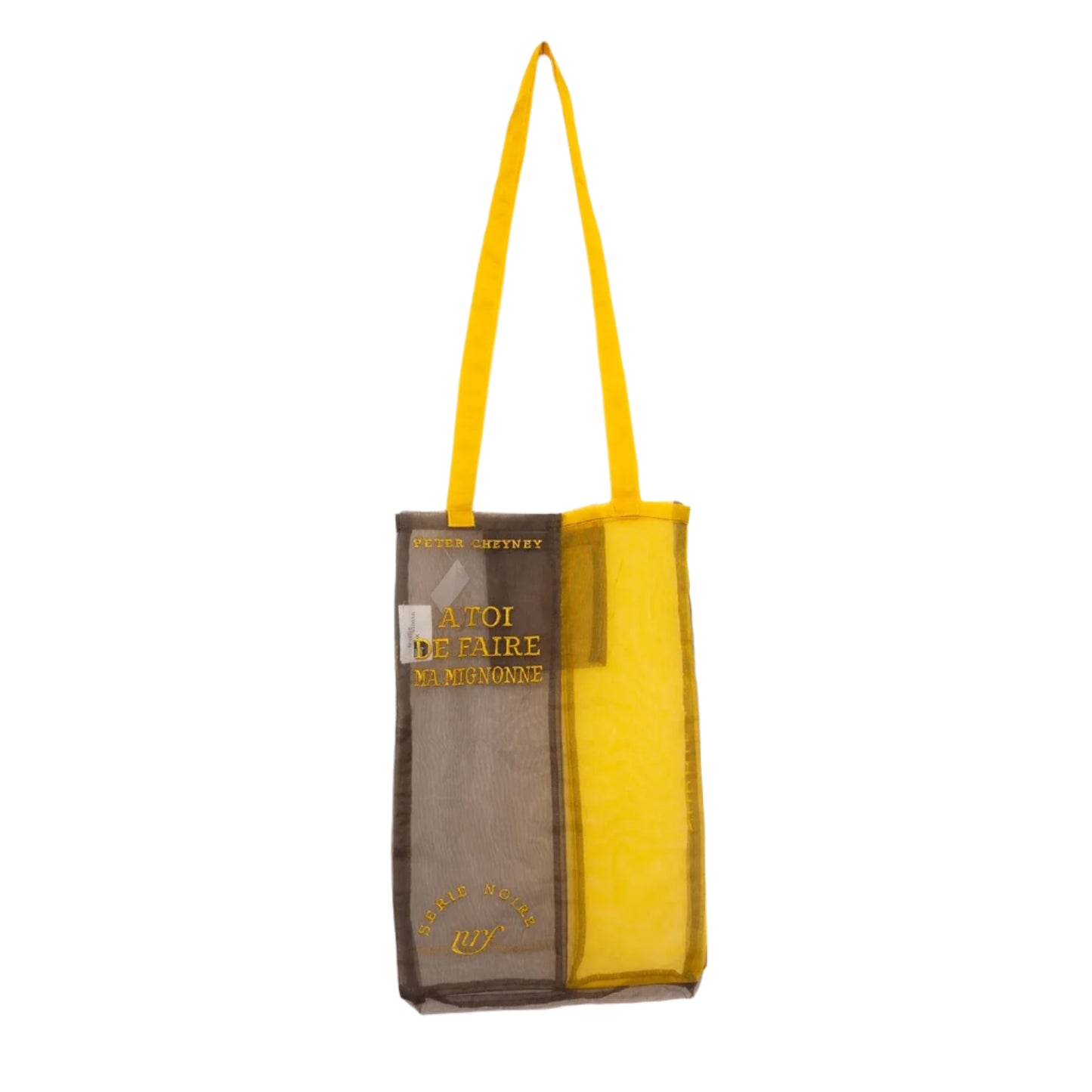 Sophie Calle - Tote Bag - À toi de faire, ma mignonne (Yellow & Black)