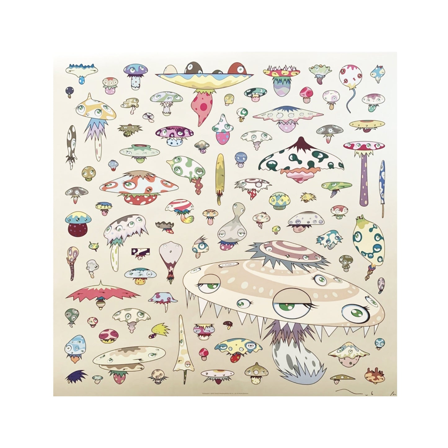 Takashi Murakami - Champignon, 2006
